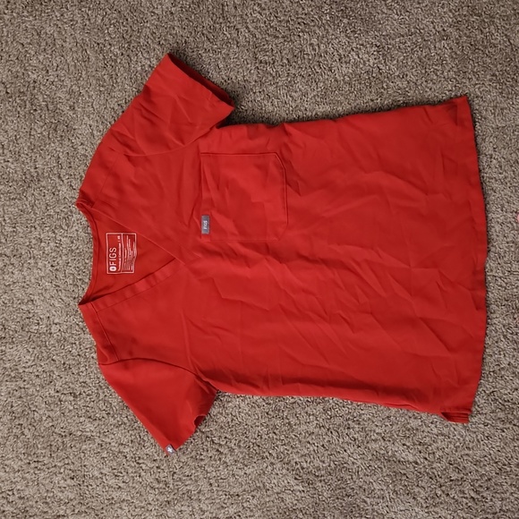 Figs Other Figs Neon Red Scrub Set Poshmark